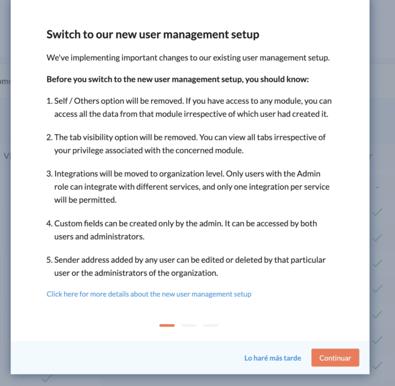notificación zoho camapigns